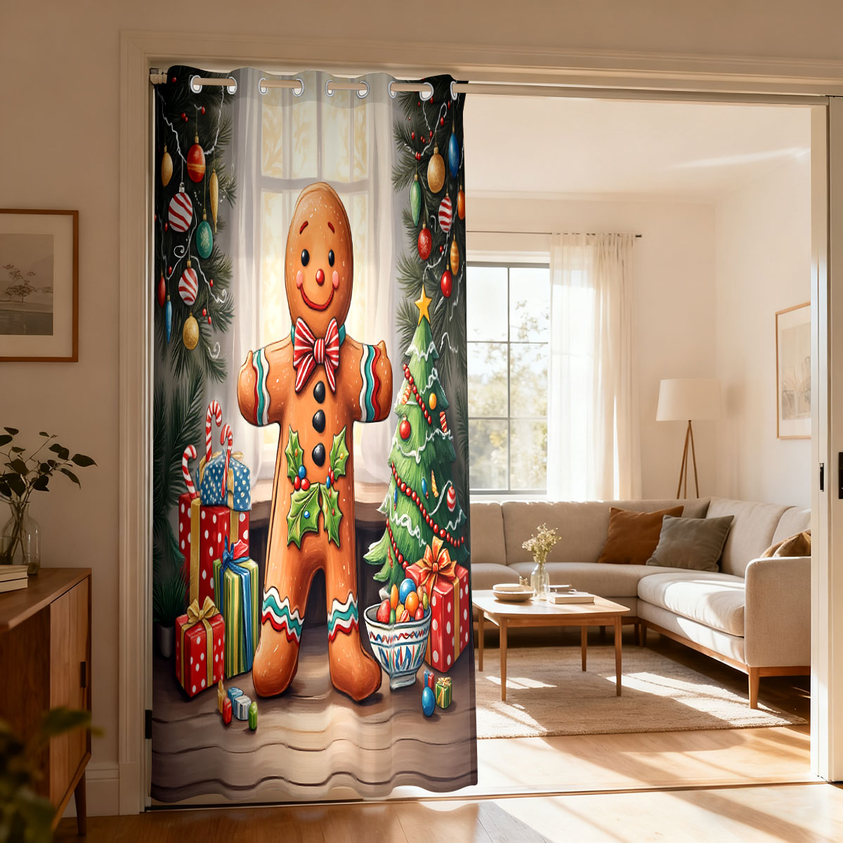 Home Decor Xmas - Noel Zencefilli Kurabiye Adam Noel Dekoru