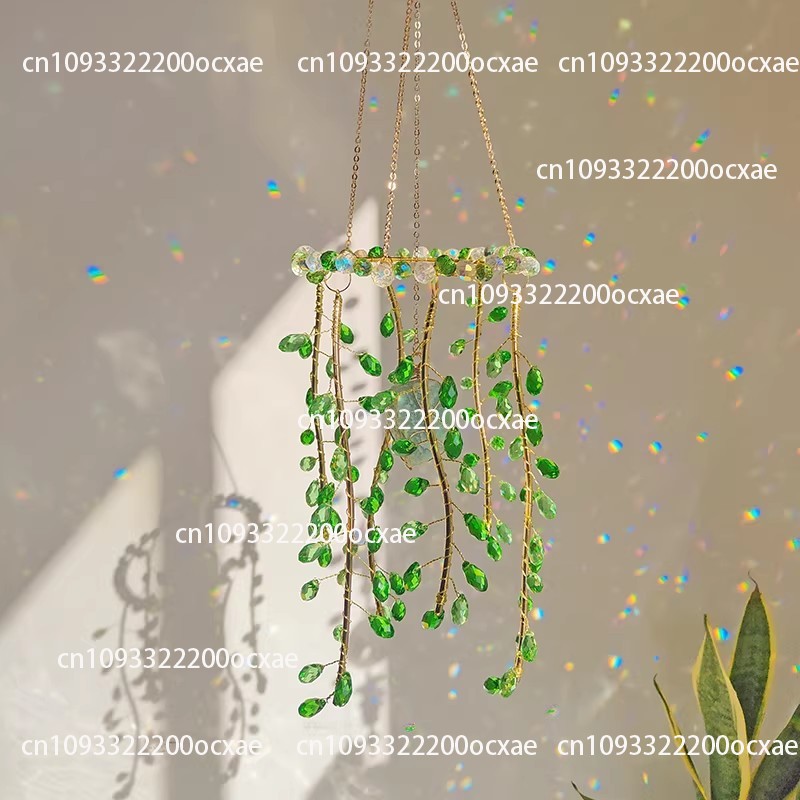 Crystal Sun Catcher - Kristal Cam Kolye, Güneş Yakalayıcı Kolye,
