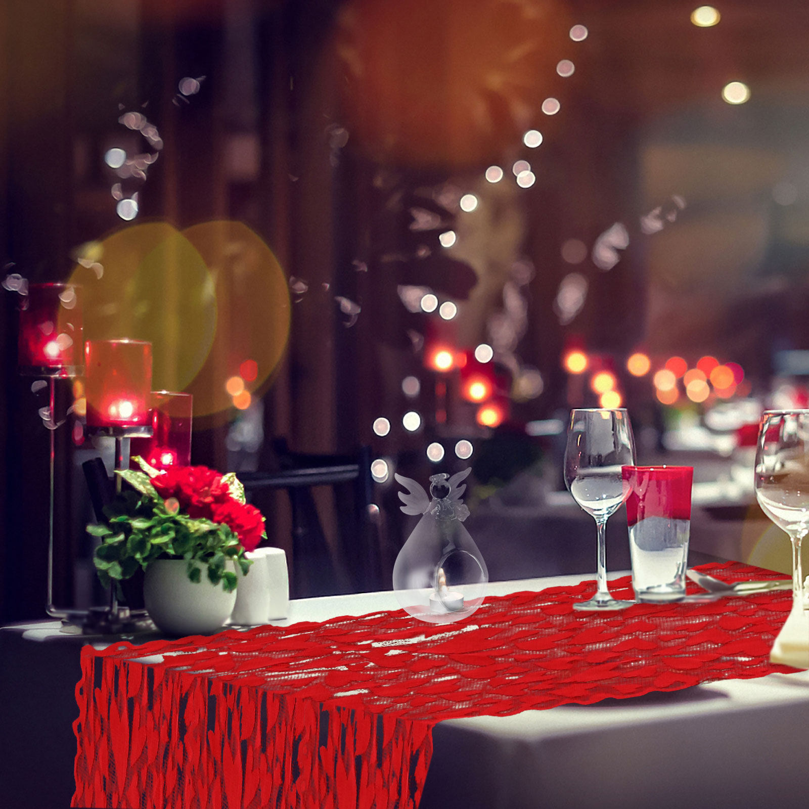 Home Decor Xmas - 2 Adet Melek Figürlü Şık Isıya