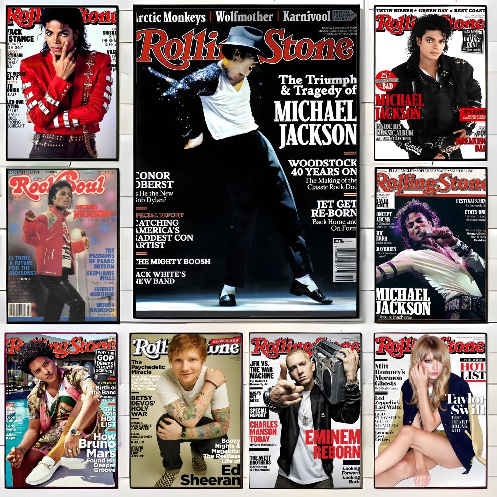 Home Decor Magazine - Müzik Dergisi Rolling Stone Poster Duvar
