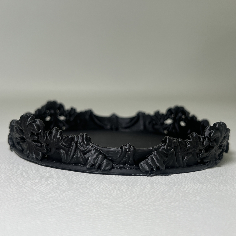 Vanity Home Decor - Barok Gotik Oymalı Mücevher Tepsisi, Ev
