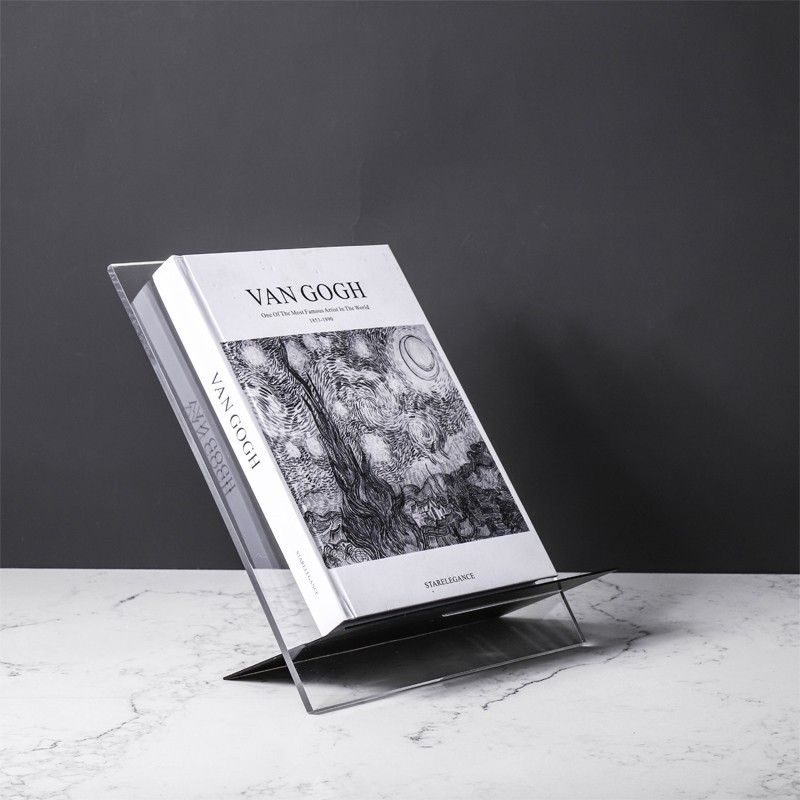 Home Decor Magazine - Modern basit akrilik kitaplık süsler organizatör