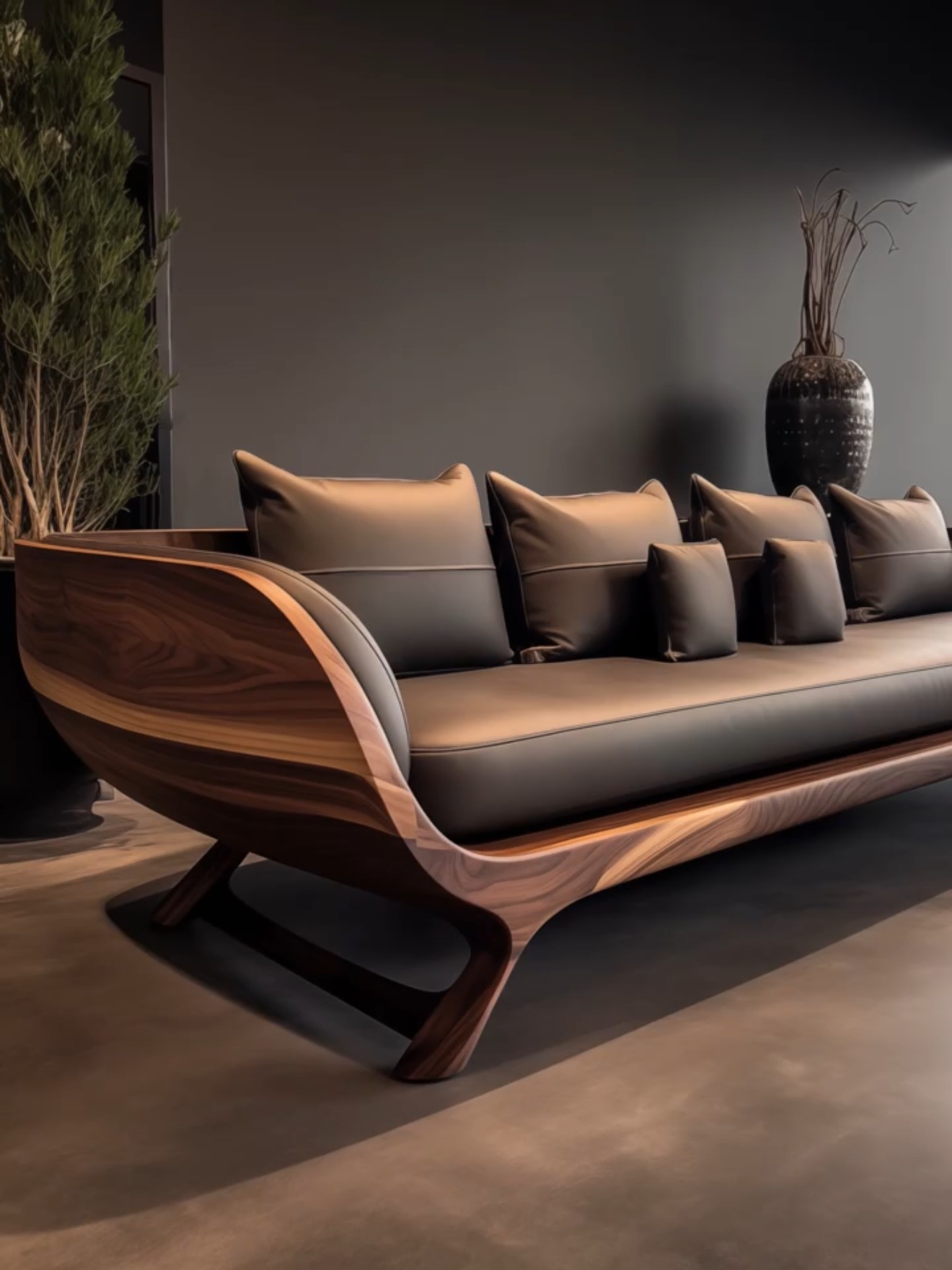 Home Decor Design Interior - Yeni Çin siyah ceviz ağacından yapılmış