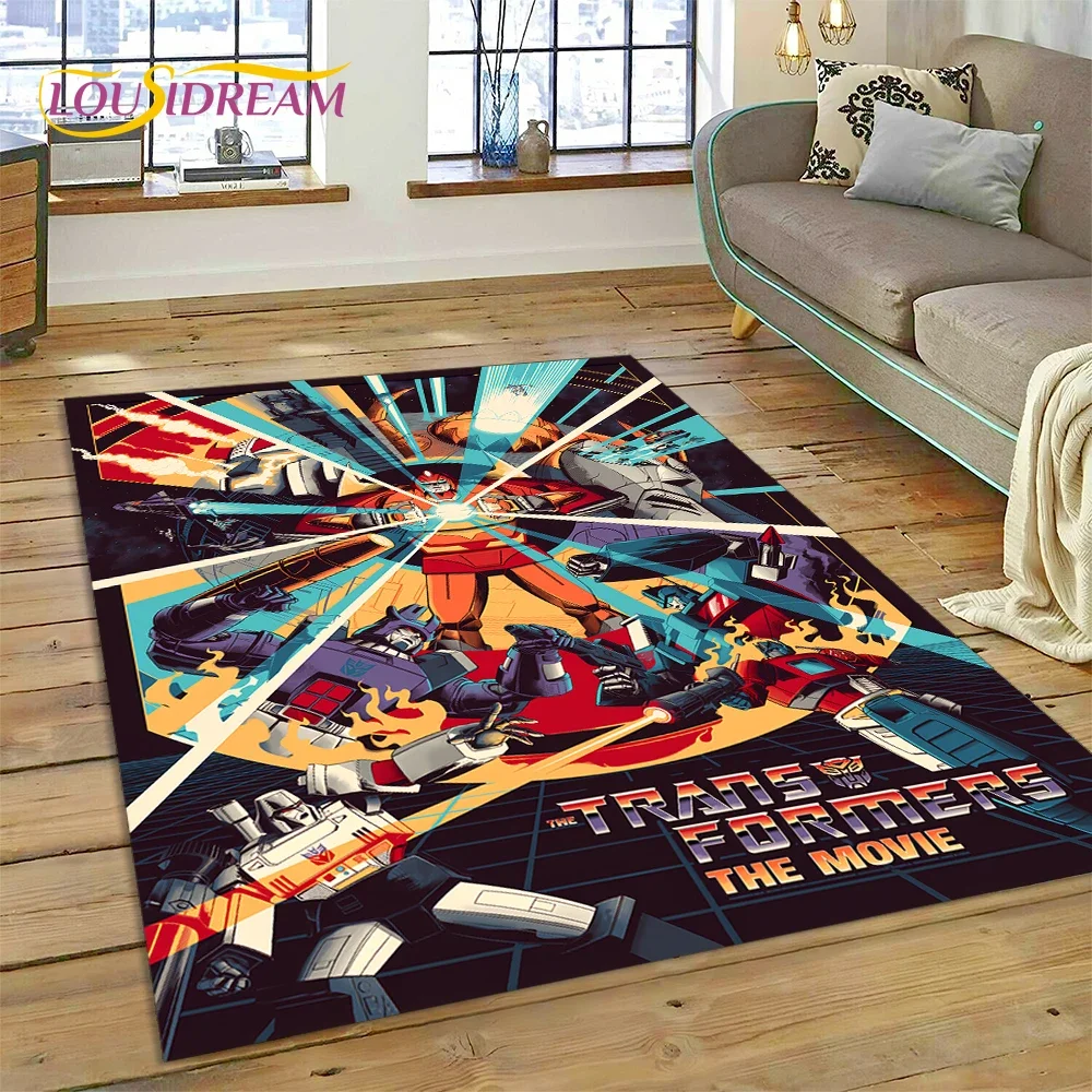 Home Decor Online Free - Karikatür T-Transformers Autobots 3D Halı Halı