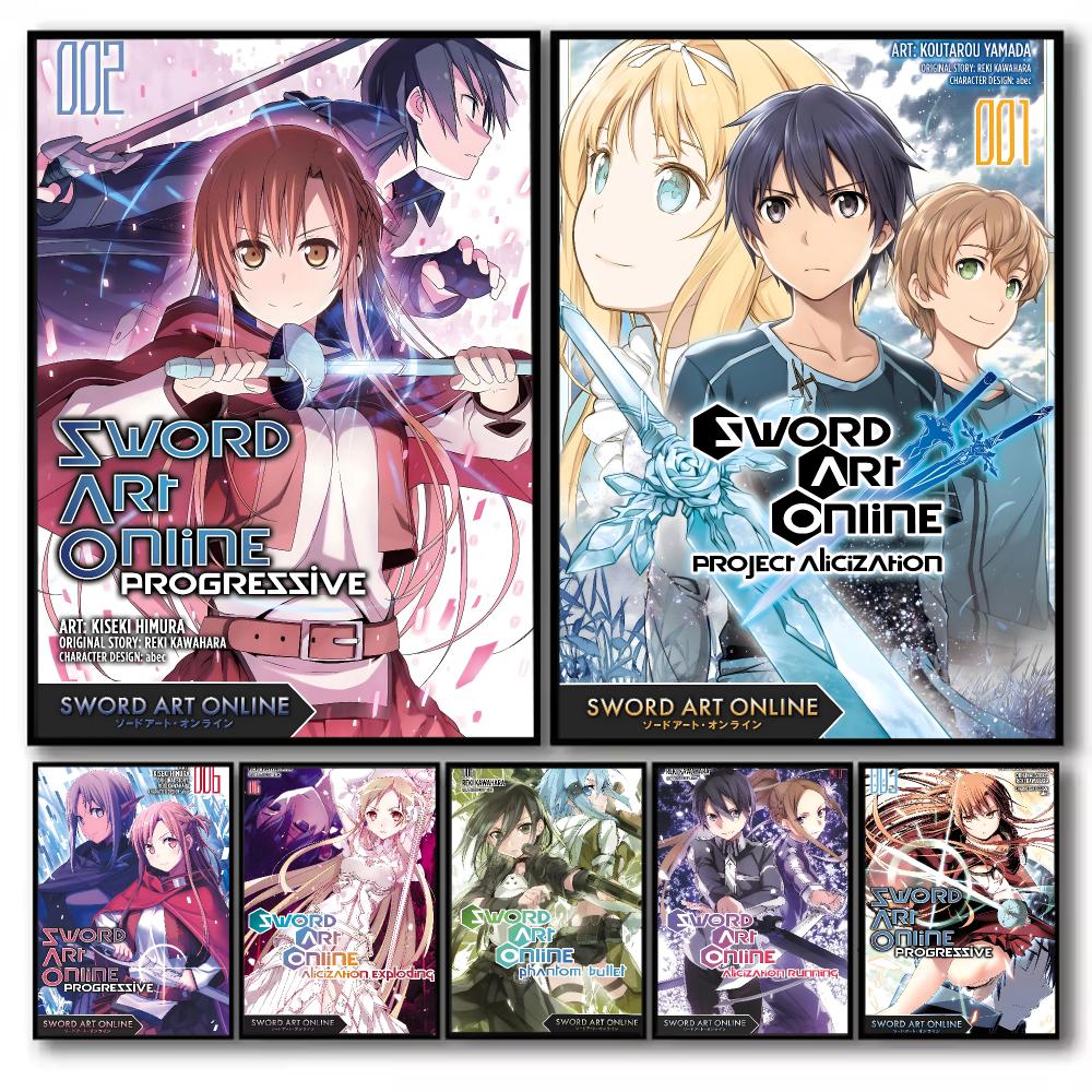 Home Decor Online Free - Anime S-Sword Art Online Poster Çıkartmaları