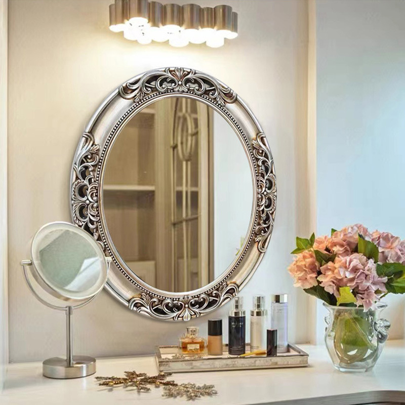Vanity Home Decor - Avrupa Oval Oyuk Banyo Aynası Ev
