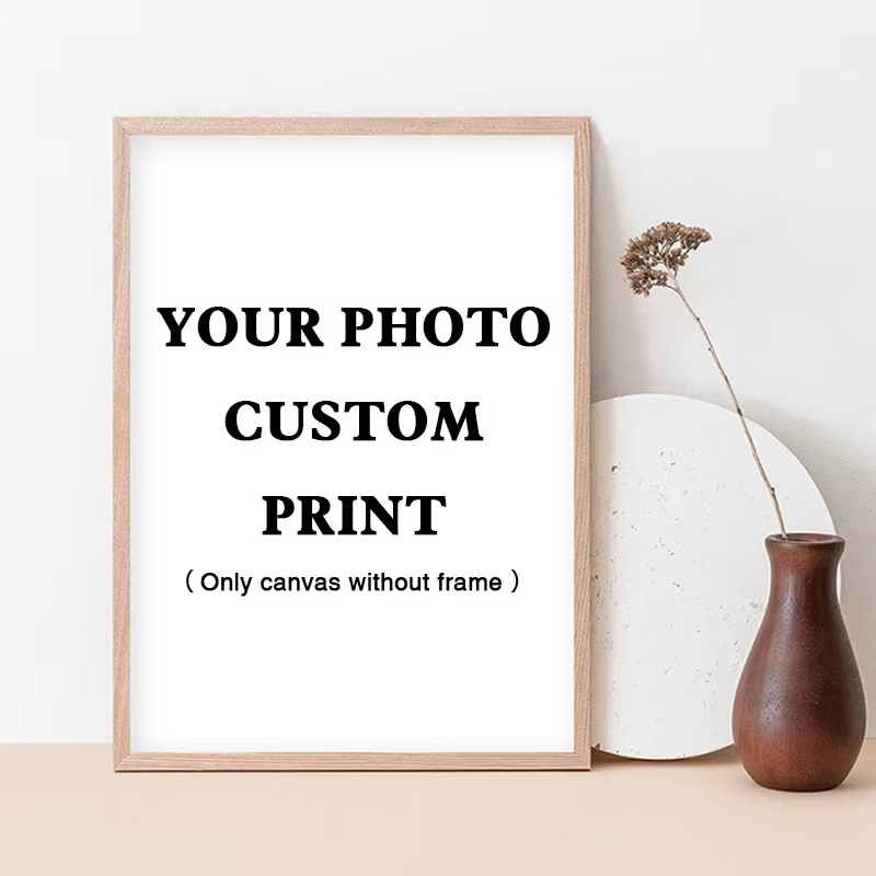 Home Decor Frames - (Çerçevesiz) Kişiselleştirilmiş Hediye Özel Kanvas Poster