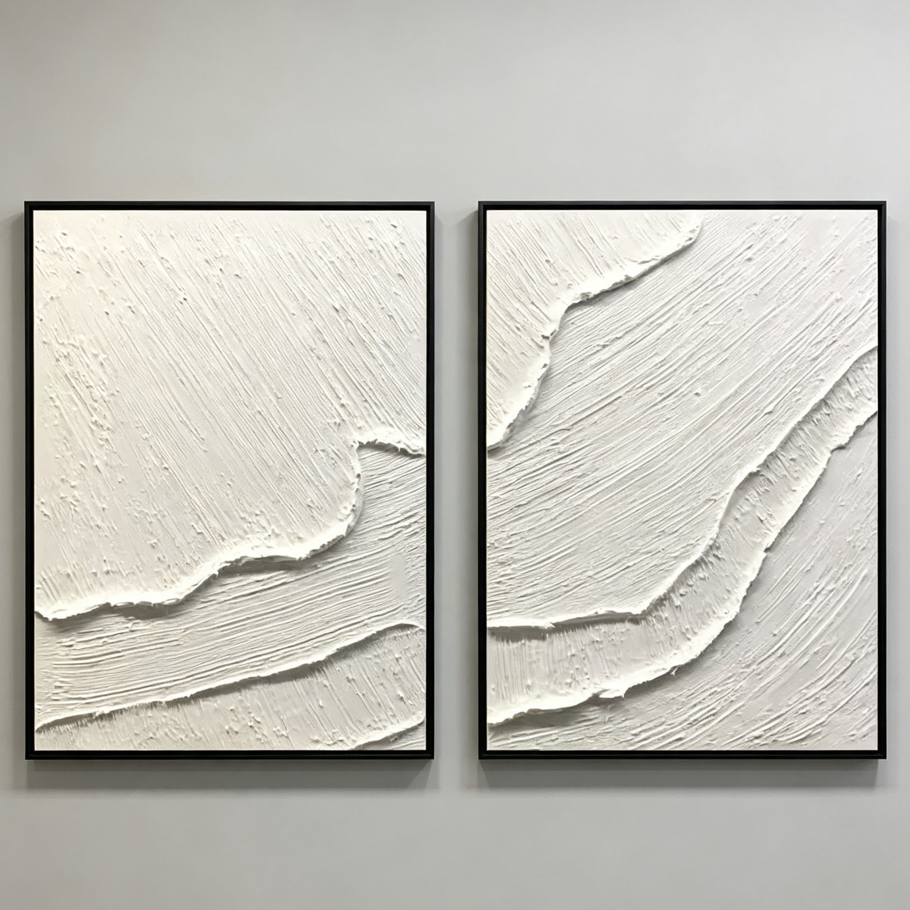 El Boyaması Beyaz 3D Kalın Dok - Home Decor Frames incelemesi ve fiyatı