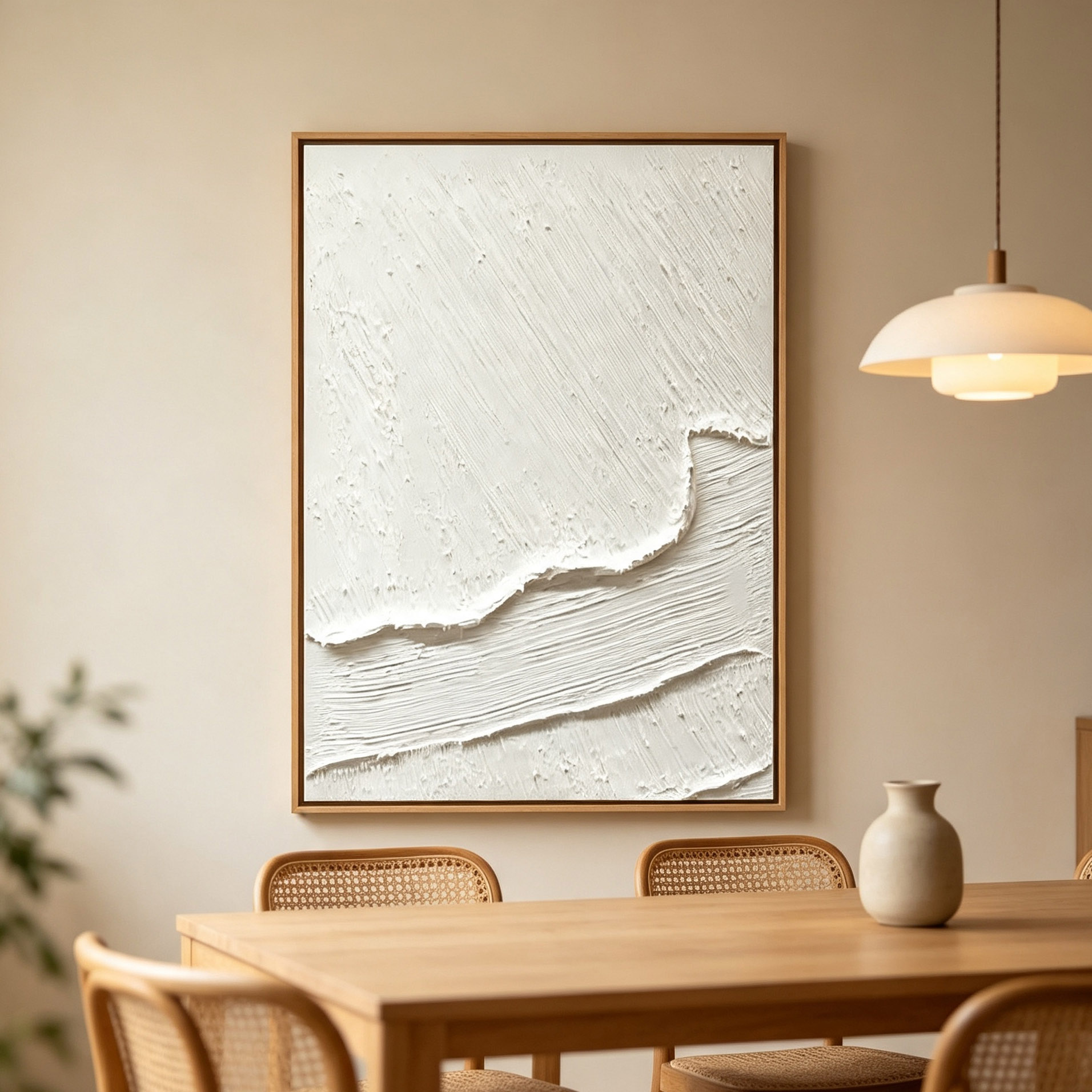 El Boyaması Beyaz 3D Kalın Dok - Home Decor Frames incelemesi ve fiyatı