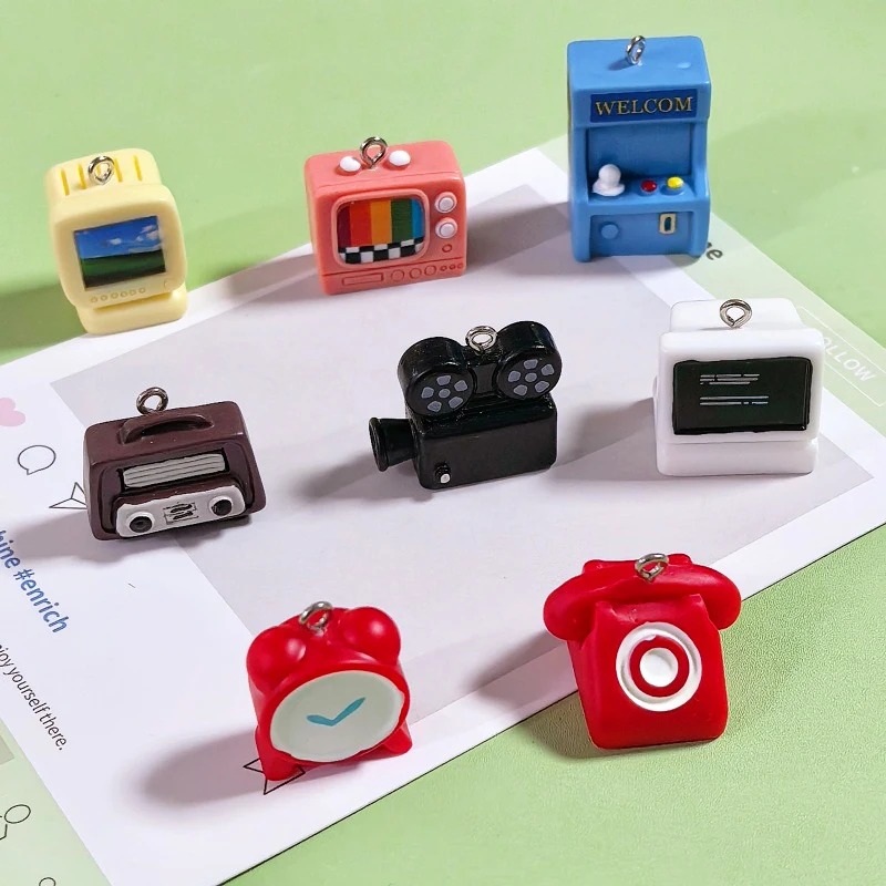 8 adet 3D Mini Bilgisayar Oyun - Vintage Alarm Clock incelemesi ve fiyatı