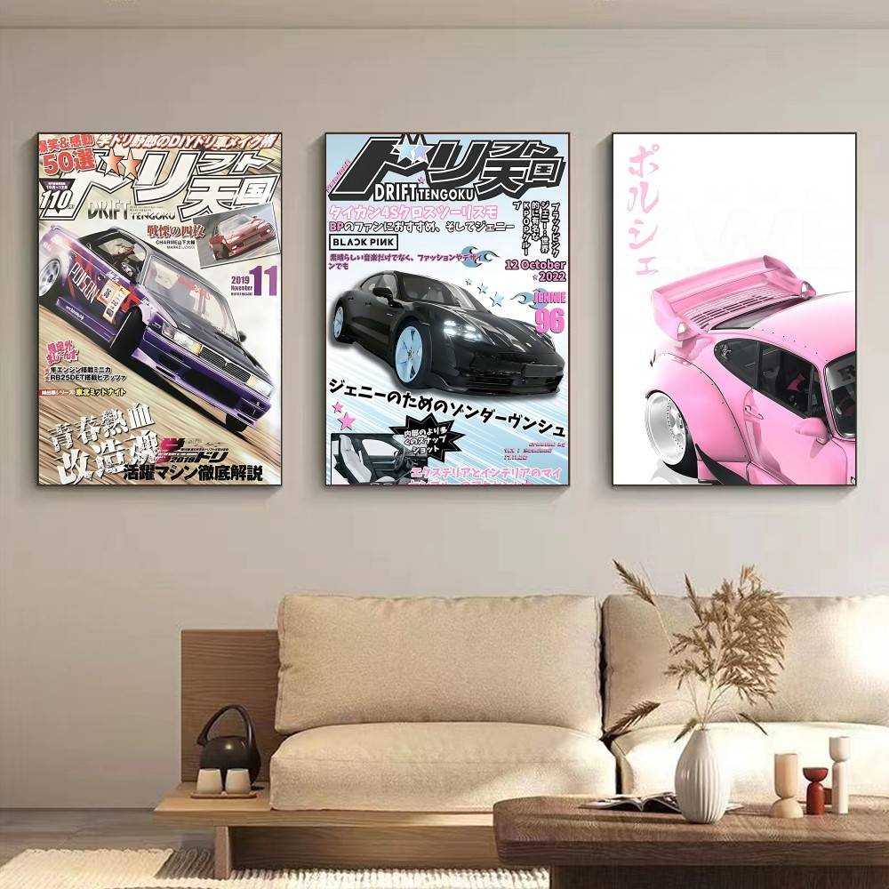 Vintage japon yarış arabaları  - Home Decor Magazine incelemesi ve fiyatı