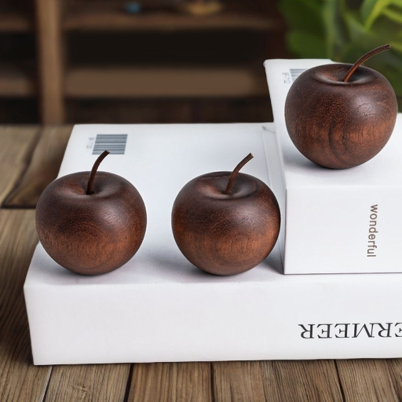 1 adet ahşap elma şekilli uçuc - Home Decor Essentials incelemesi ve fiyatı