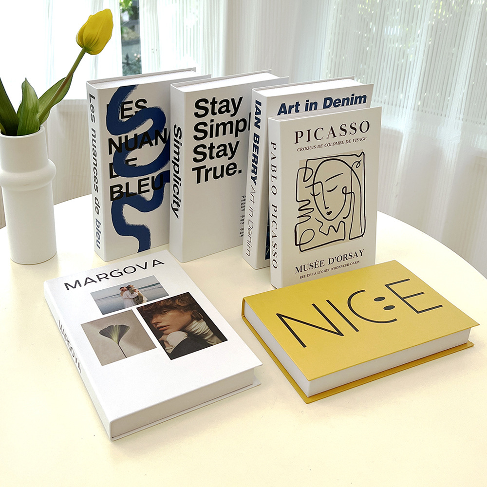 Simülasyon kitap sanat çiçek İ - Home Decor Magazine incelemesi ve fiyatı