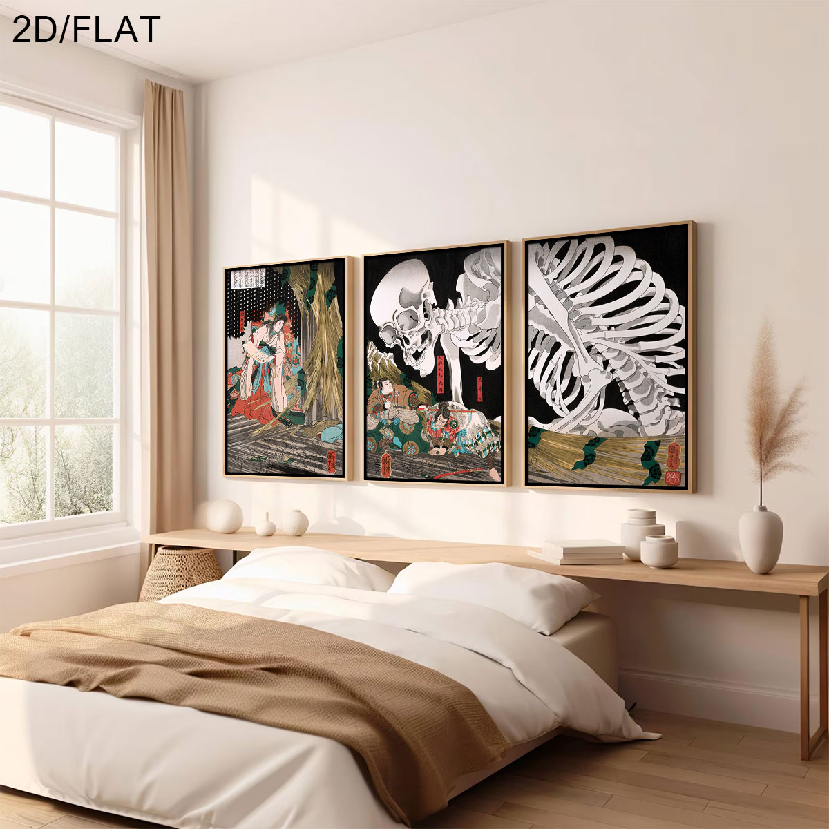 3 adet Retro Japon Takiyasha C - Home Decor Quirky incelemesi ve fiyatı