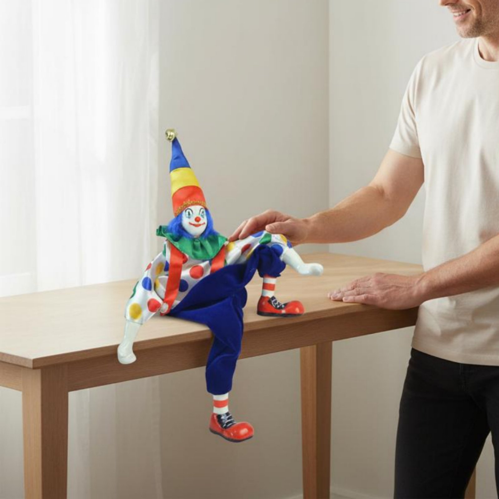 Seramik Palyaço Bebek Dekorati - Home Decor Design incelemesi ve fiyatı