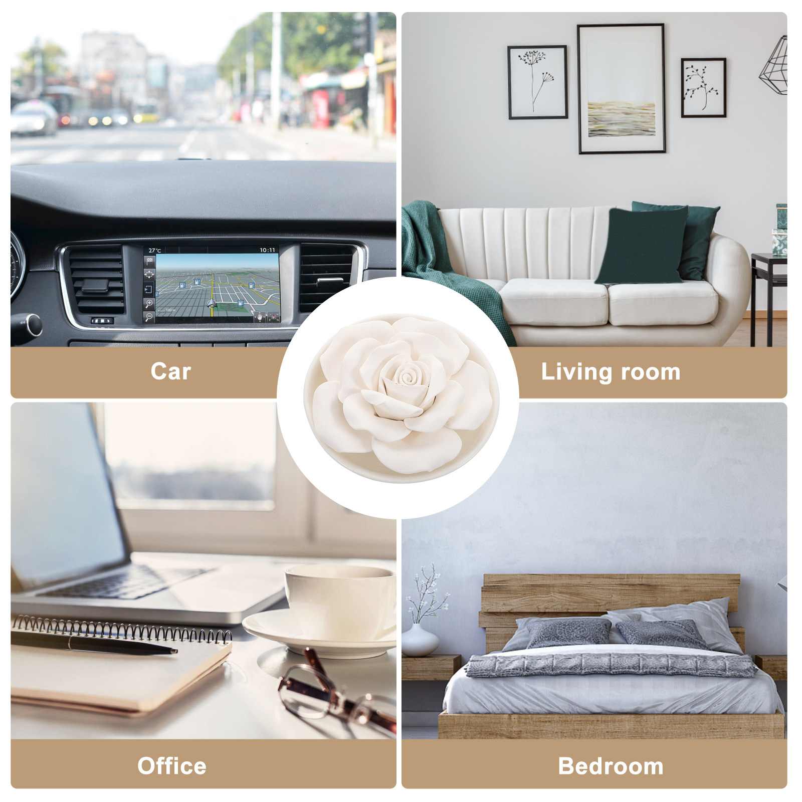 Taşınabilir uçucu yağ difüzörü - Home Decor Essentials incelemesi ve fiyatı