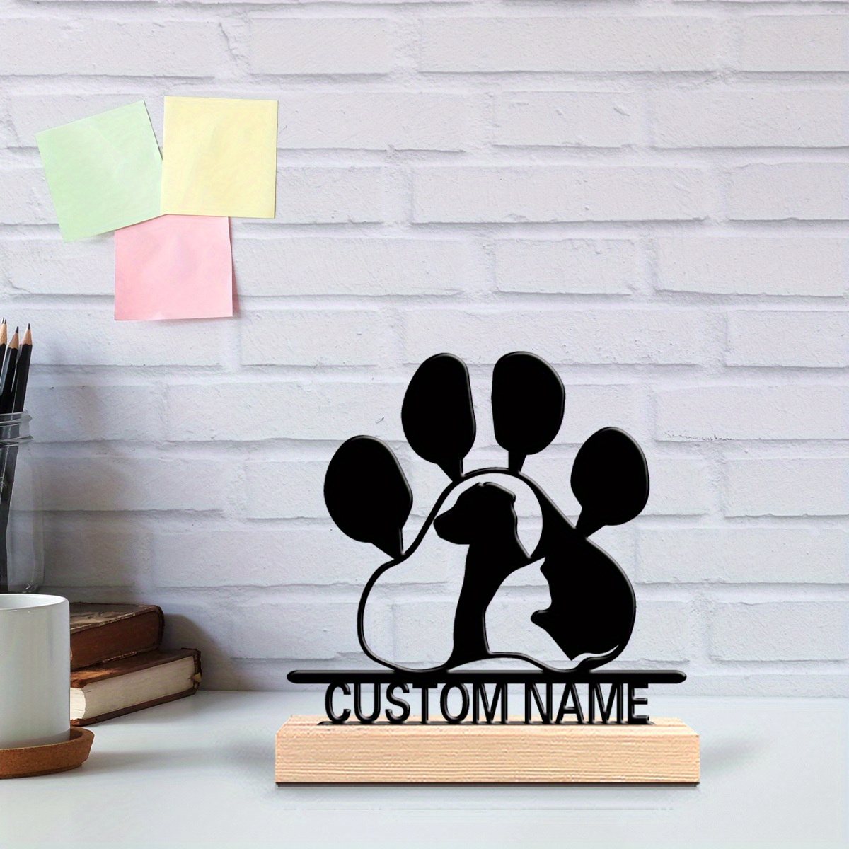 Ahşap Tabanlı ve İsimli Özel E - Home Decor Design incelemesi ve fiyatı