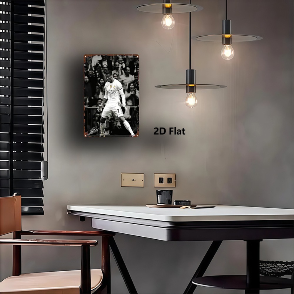 Metal logo, futbolcu kutlama z - Victory Home Decor incelemesi ve fiyatı