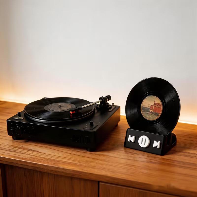 Yeni vinil plak masaüstü stand - Home Decor Enthusiast incelemesi ve fiyatı
