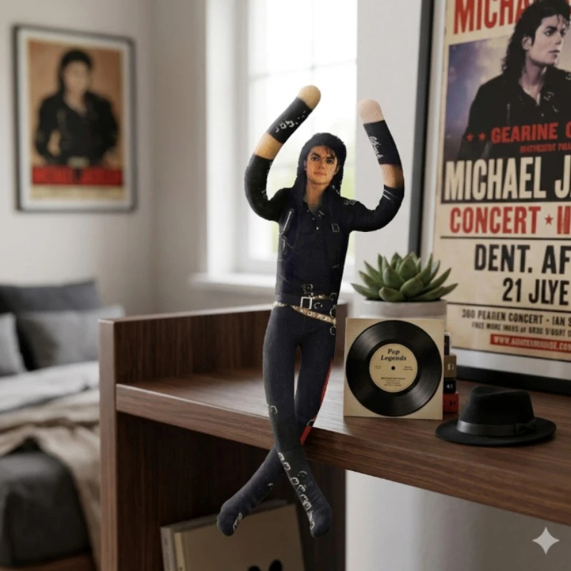 Michael Jackson Peluş Bebek, T - Home Decor Frames incelemesi ve fiyatı