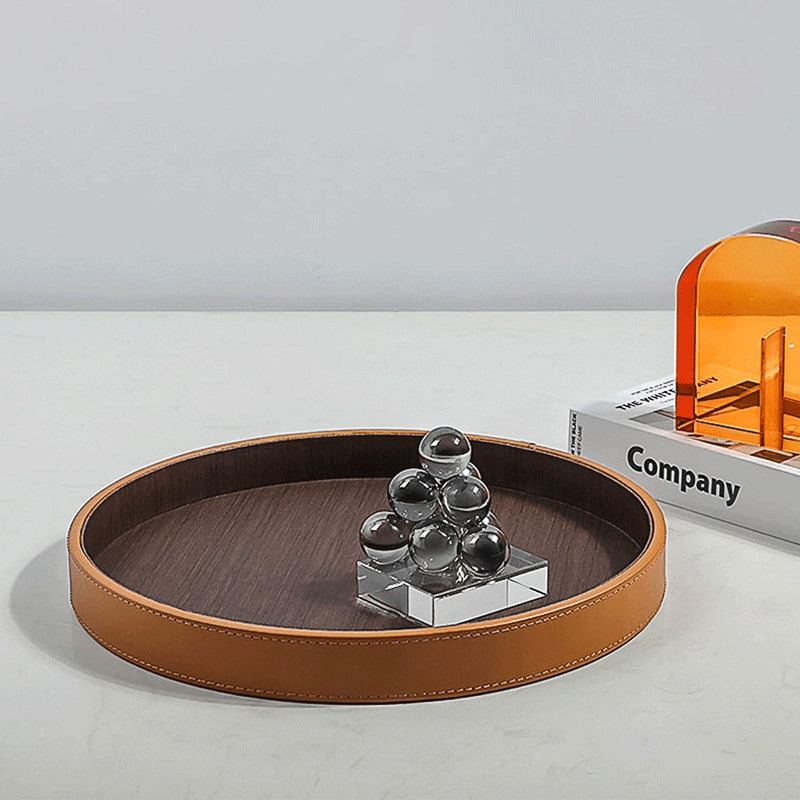 Modern Deri Tepsi Takı Düzenle - Vanity Home Decor incelemesi ve fiyatı