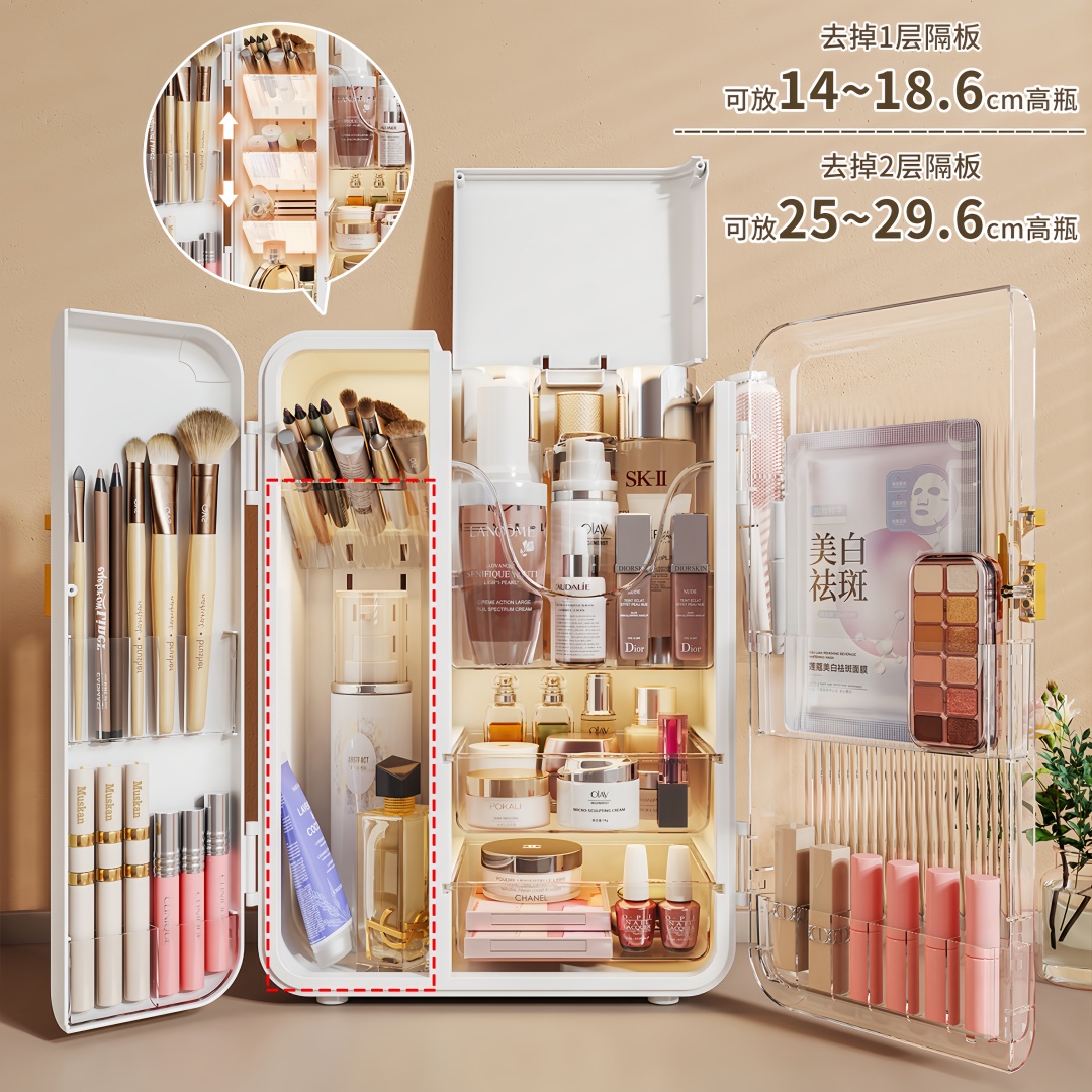 Büyük Kapasiteli Akrilik Makya - Vanity Home Decor incelemesi ve fiyatı