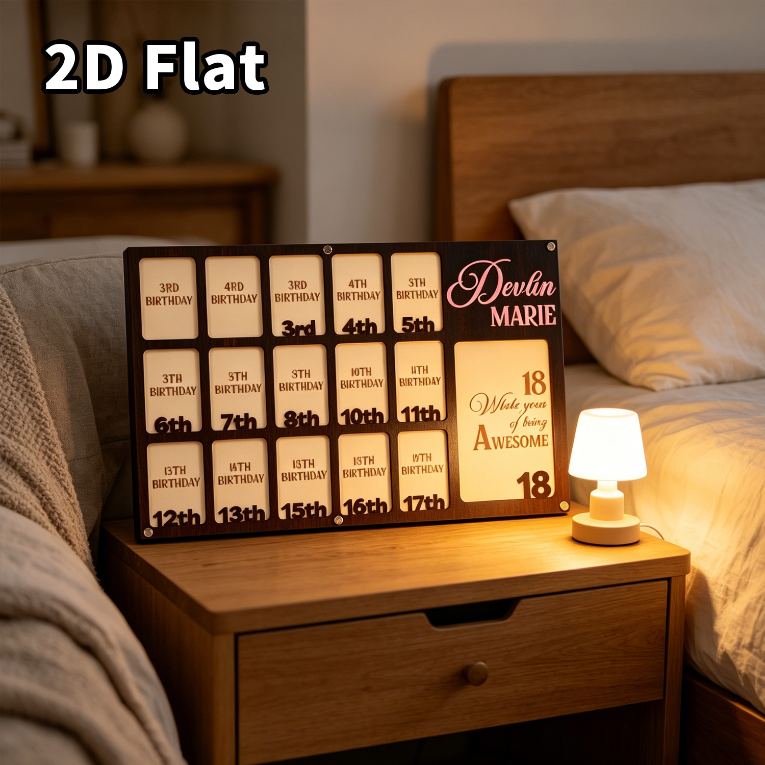 1 adet özel sınıf fotoğraf çer - Home Decor Frames incelemesi ve fiyatı