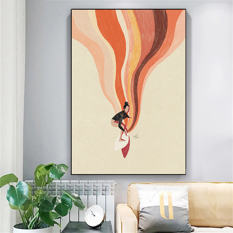 İskandinav Minimalist Sanat Sö - Home Decor Design Interior incelemesi ve fiyatı