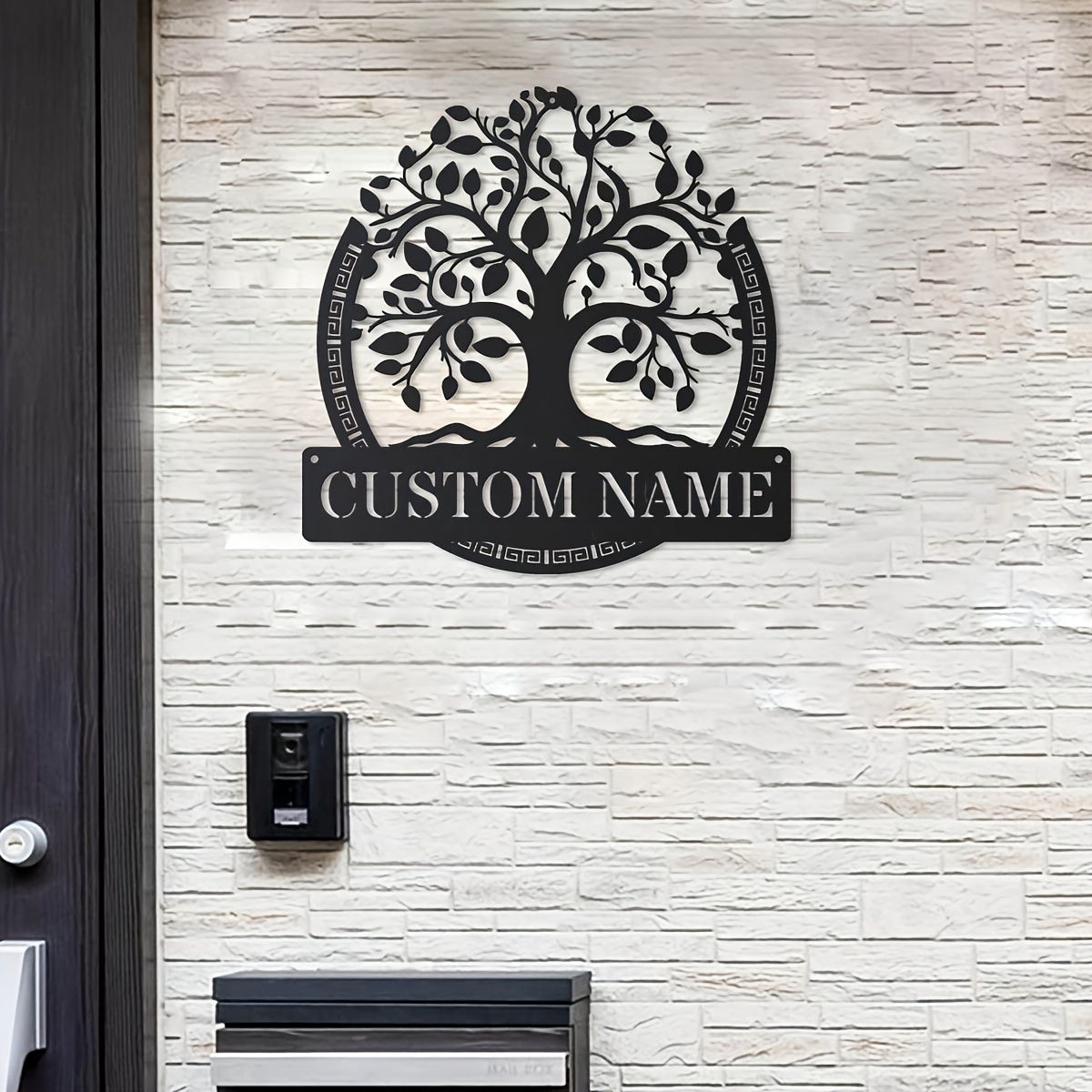 Hayat Ağacı Özel Metal Duvar S - Home Decor Design incelemesi ve fiyatı