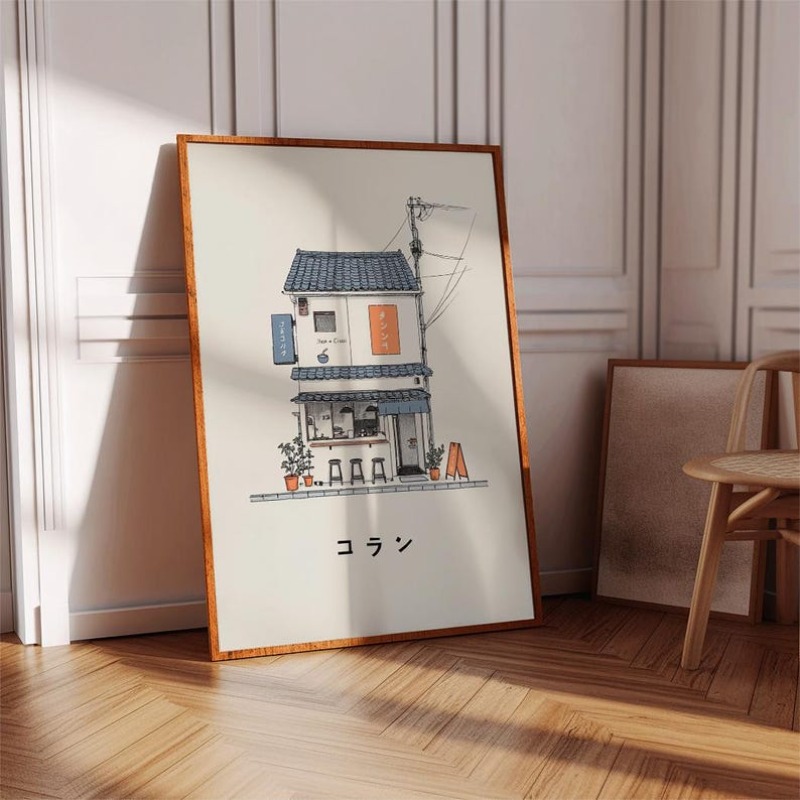 1 adet Japon Ramen Dükkanı Kan - Home Decor Design Interior incelemesi ve fiyatı