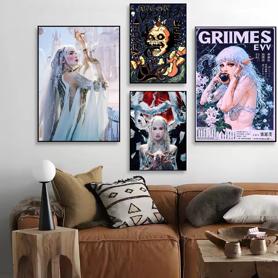 Pop Şarkıcısı G_Grimes Dergisi - Home Decor Magazine incelemesi ve fiyatı
