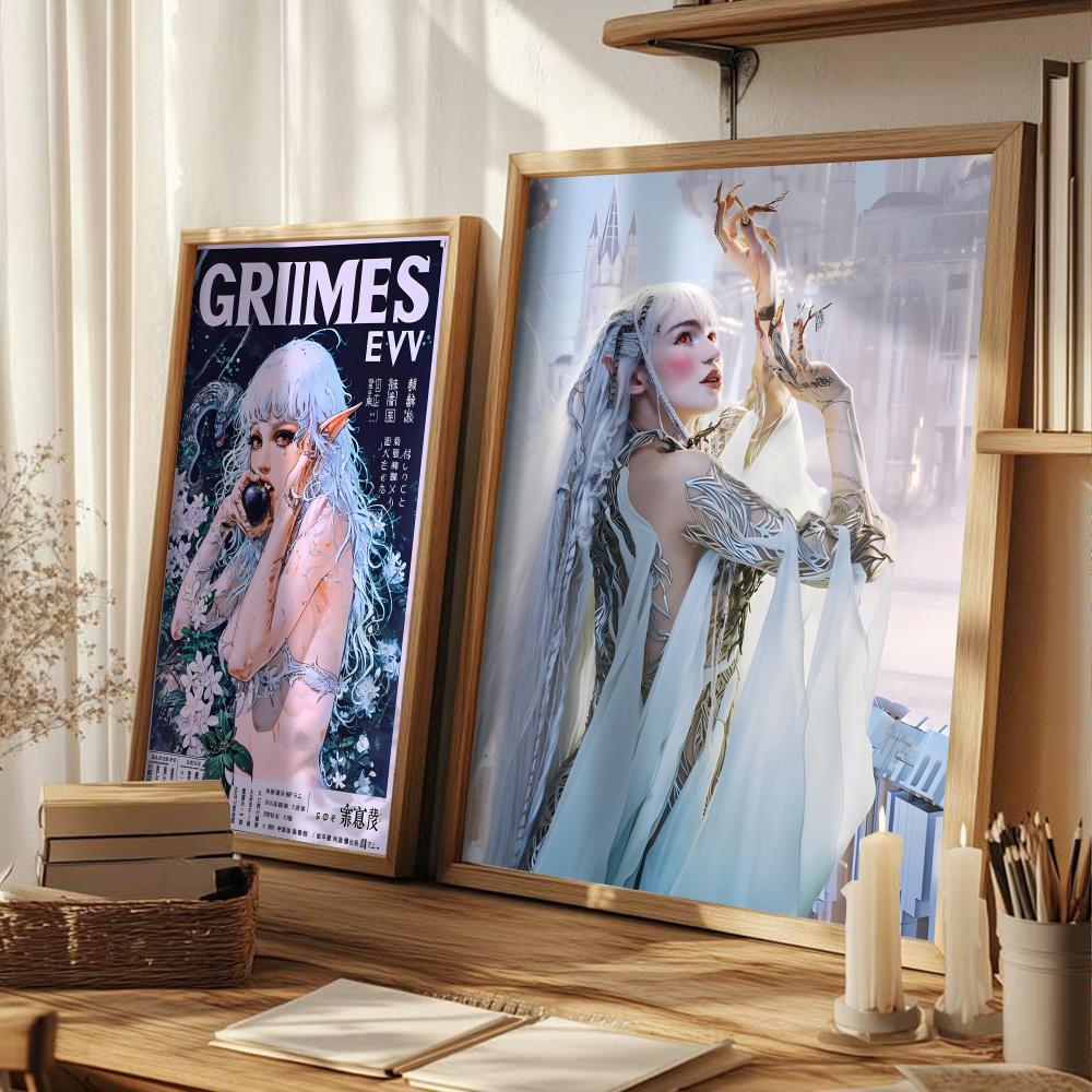 Pop Şarkıcısı G_Grimes Dergisi - Home Decor Magazine incelemesi ve fiyatı