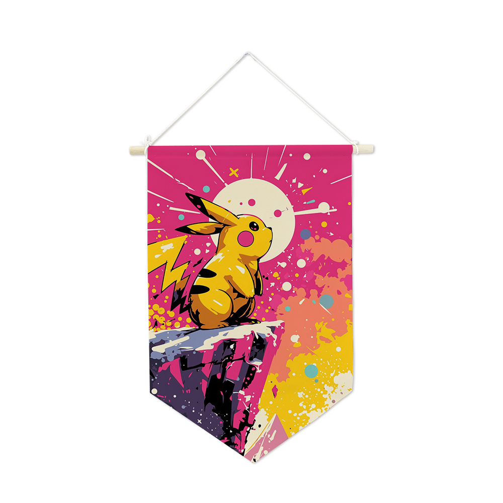 Pokemons Asılı Bez Anime Baskı - Home Decor Design incelemesi ve fiyatı