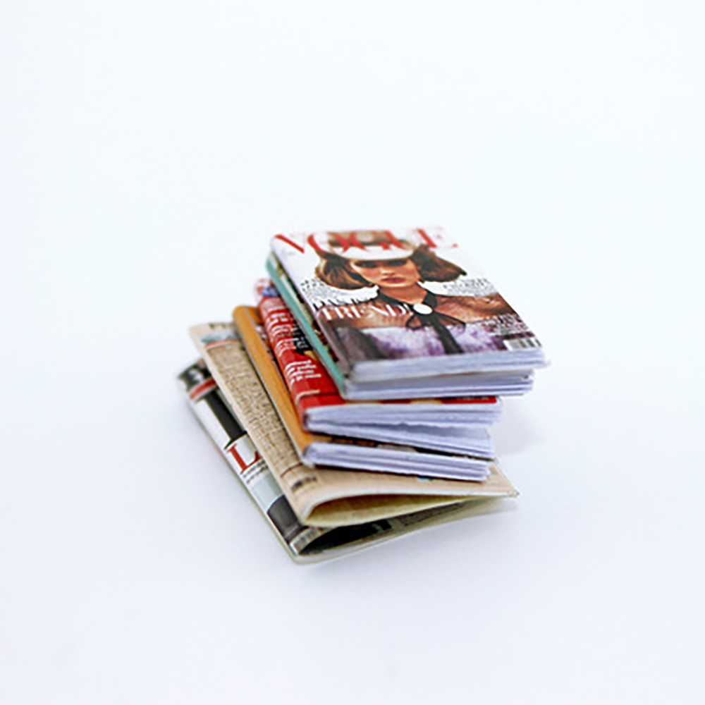 6 adet 1/12 Dollhouse minyatür - Home Decor Magazine incelemesi ve fiyatı