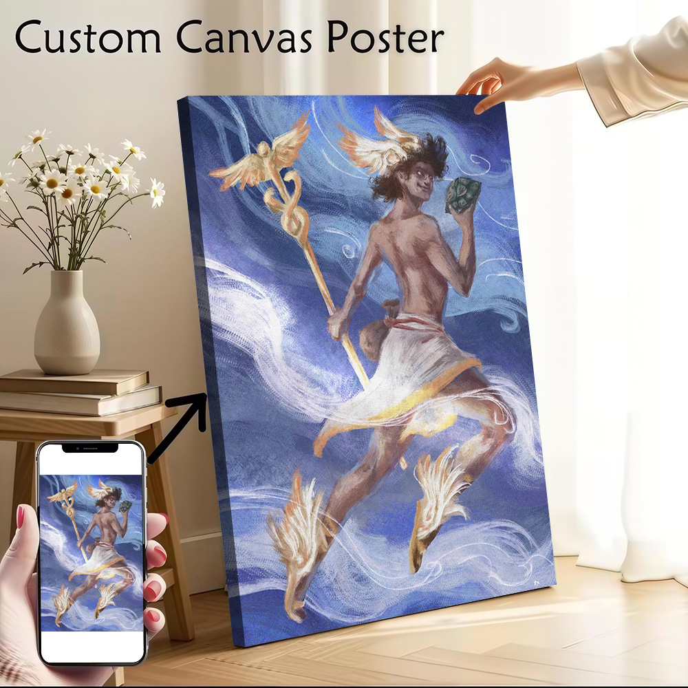 Hermes Kanvas Poster Özelleşti - Home Decor Hermes incelemesi ve fiyatı
