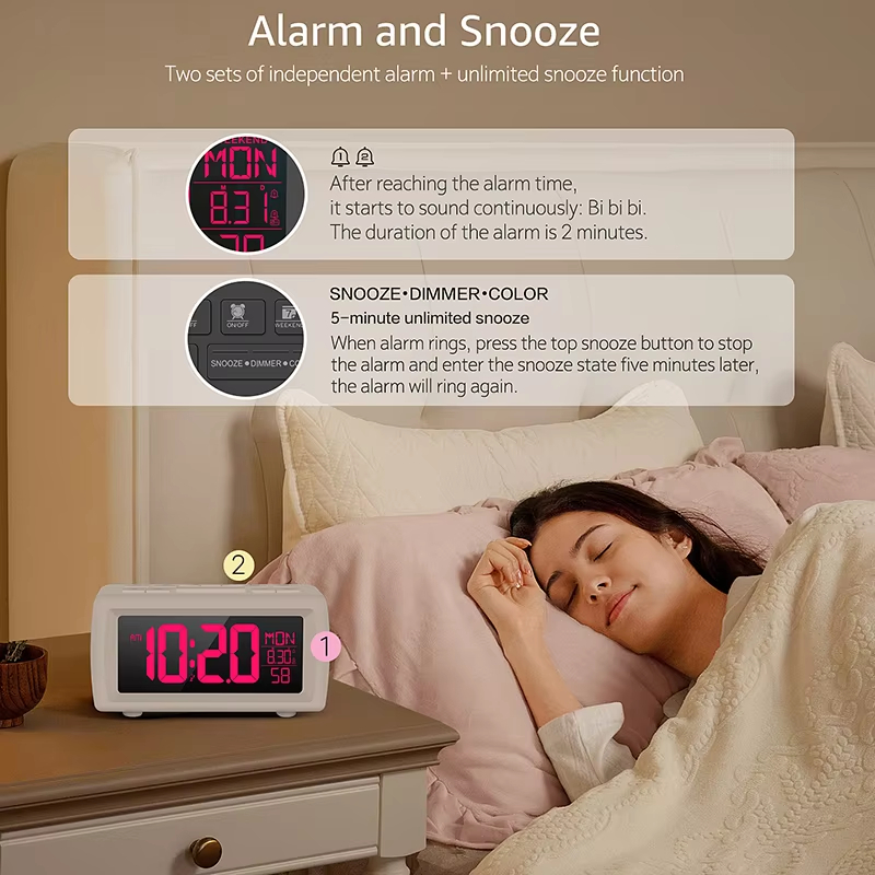 FM Radyo Çalar Saat Retro Diji - Vintage Alarm Clock incelemesi ve fiyatı