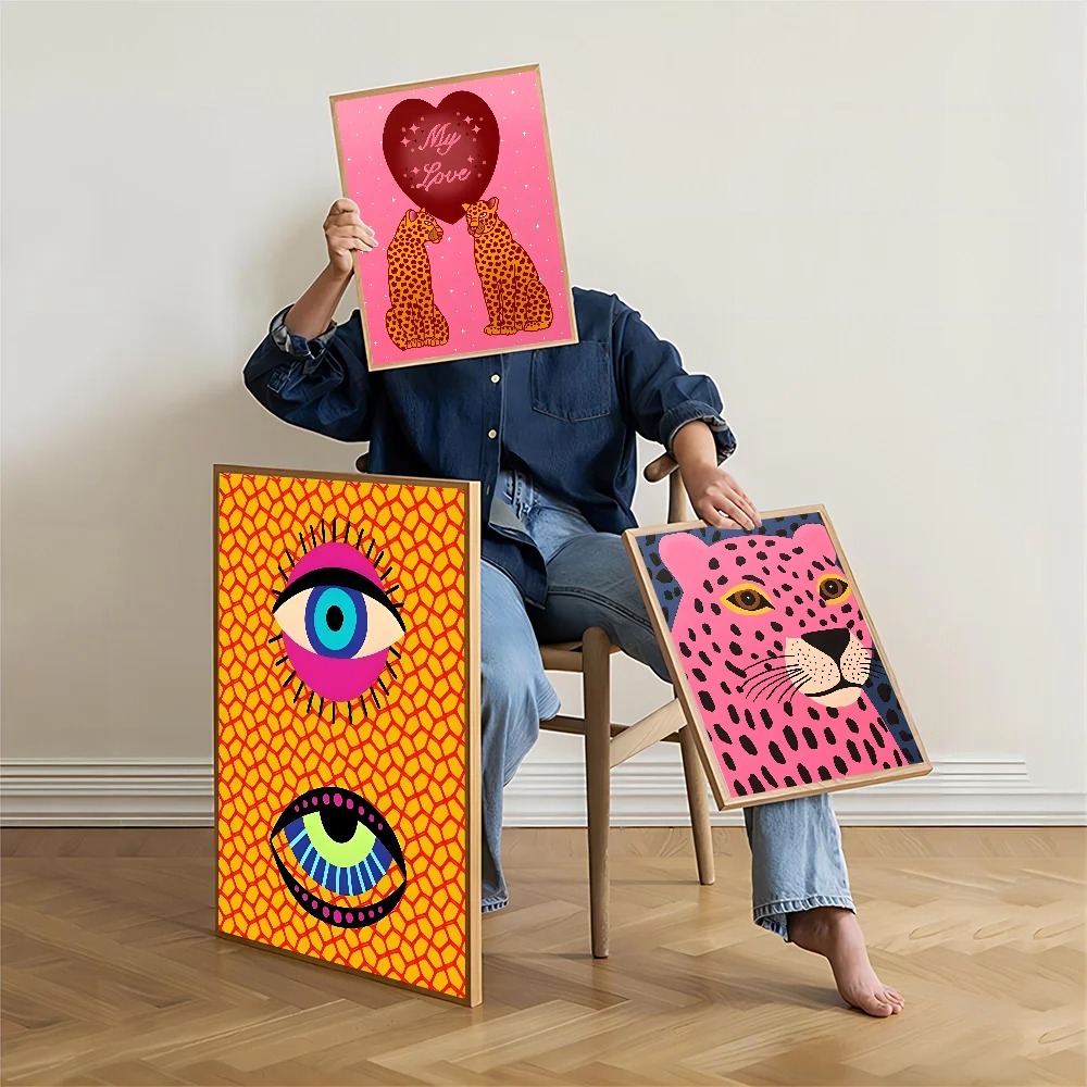 Vahşi leopar kaplan vazo çiçek - Home Decor Aesthetic Pinterest incelemesi ve fiyatı
