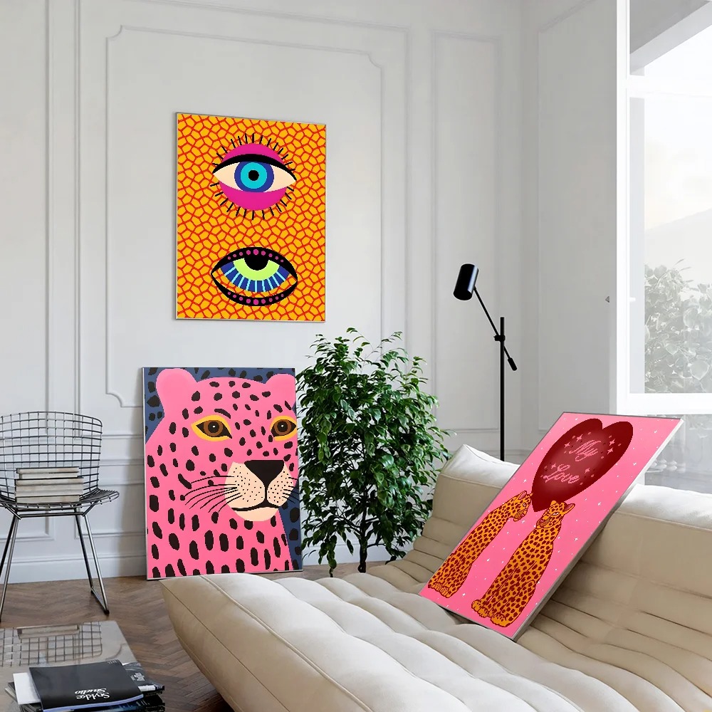 Vahşi leopar kaplan vazo çiçek - Home Decor Aesthetic Pinterest incelemesi ve fiyatı