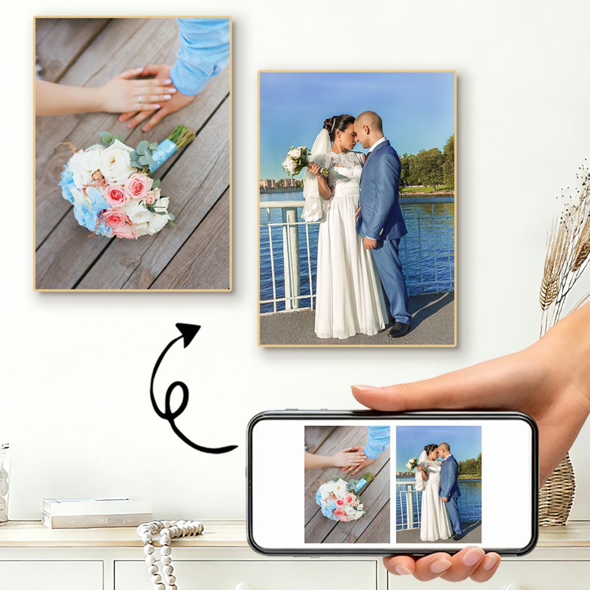 2/4/6 adet özel tuval baskı ki - Home Decor Aesthetic Pinterest incelemesi ve fiyatı