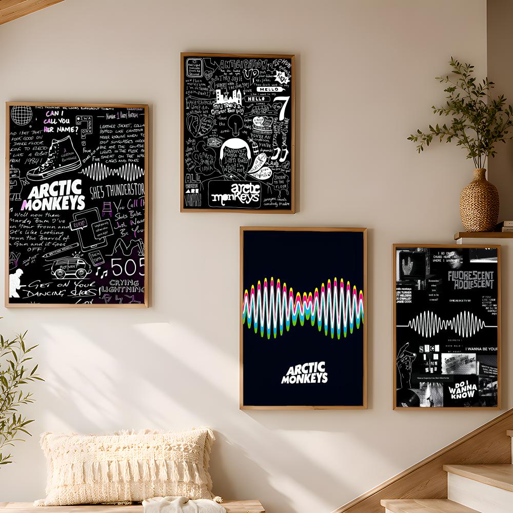 Bant A-Arctic Monkeys Boyama K - Home Decor Essentials incelemesi ve fiyatı