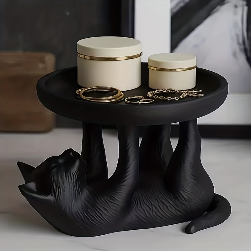 Sevimli Siyah Kedi Takı Tepsis - Vanity Home Decor incelemesi ve fiyatı
