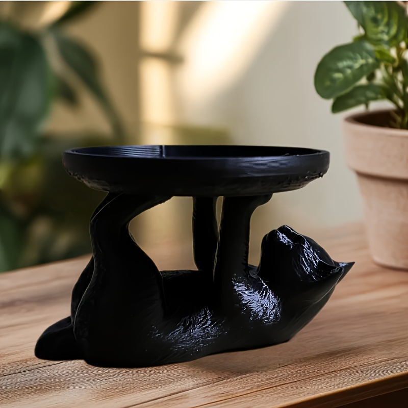 Sevimli Siyah Kedi Takı Tepsis - Vanity Home Decor incelemesi ve fiyatı