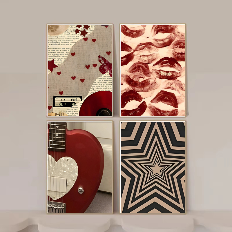 Posterler Y2K Rock Tarzı Tuval - Home Decor Aesthetic Pinterest incelemesi ve fiyatı