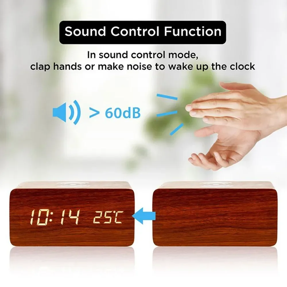 Sıcaklık Göstergeli, Kablosuz  - Vintage Alarm Clock incelemesi ve fiyatı