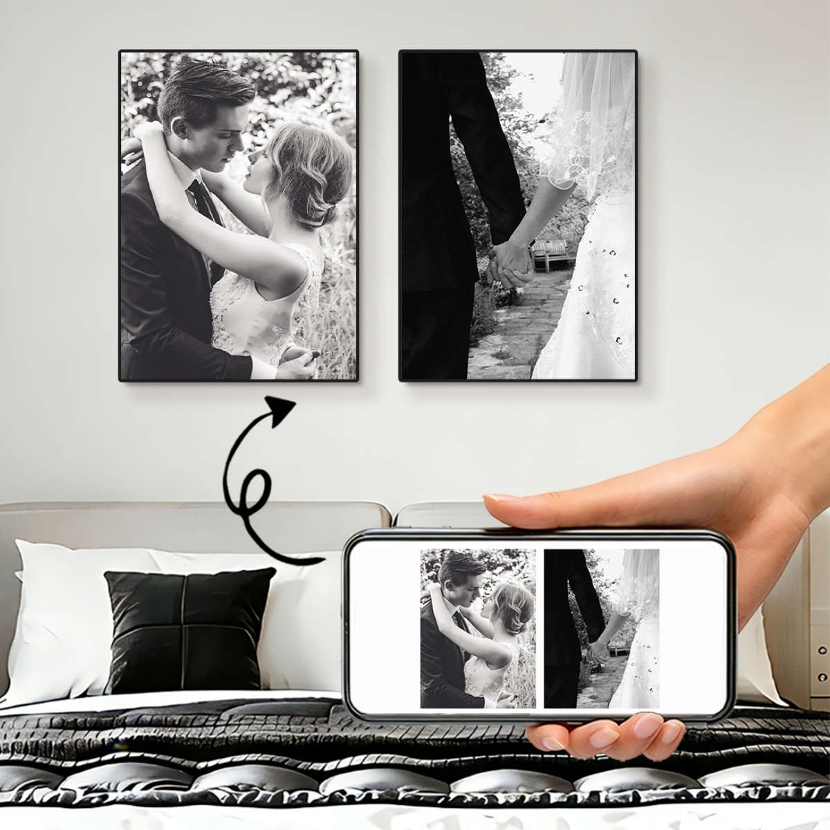 2 adet/takım özel tuval baskı  - Home Decor Aesthetic Pinterest incelemesi ve fiyatı
