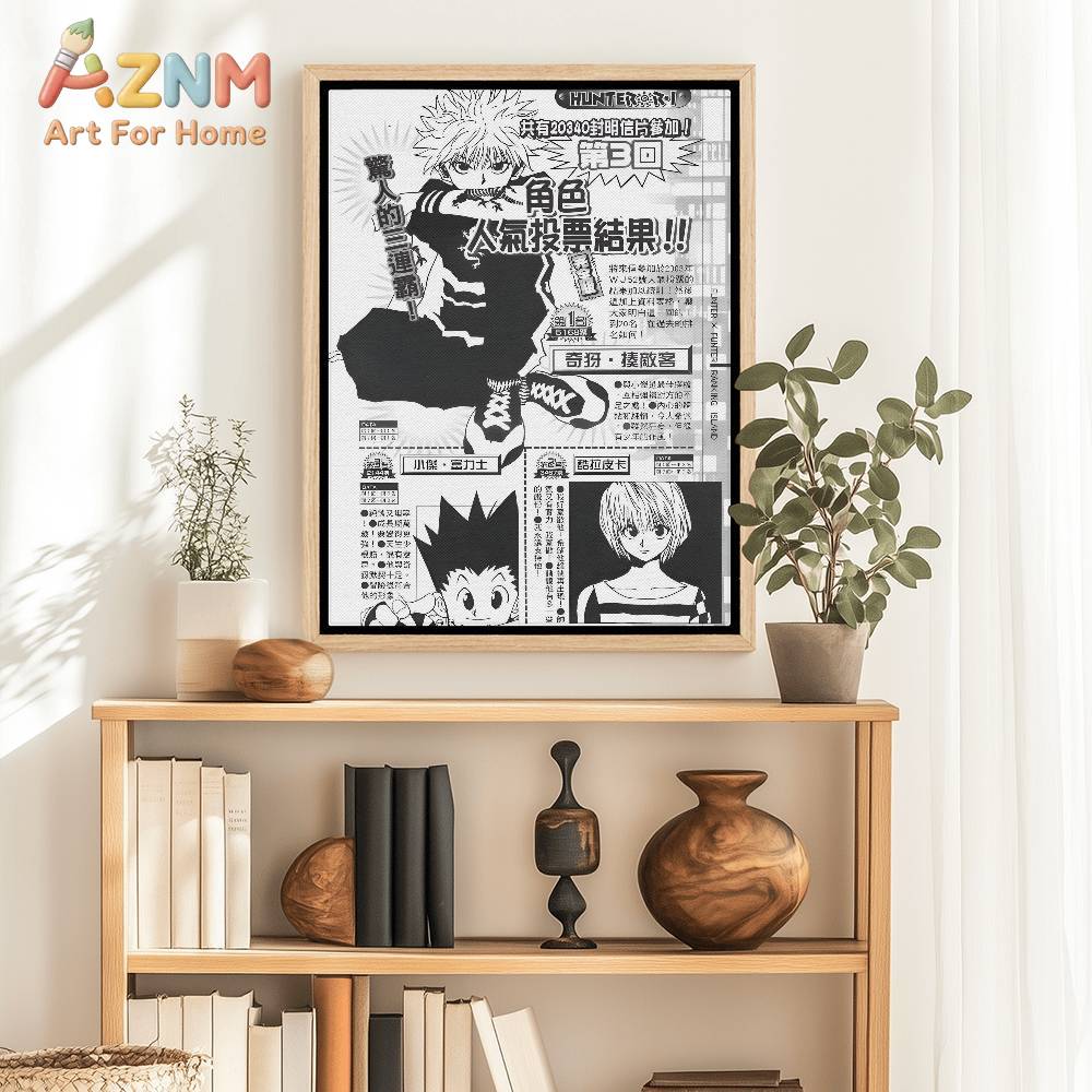 1 adet H-Hunter x hunter Kağıt - X Home Decor incelemesi ve fiyatı