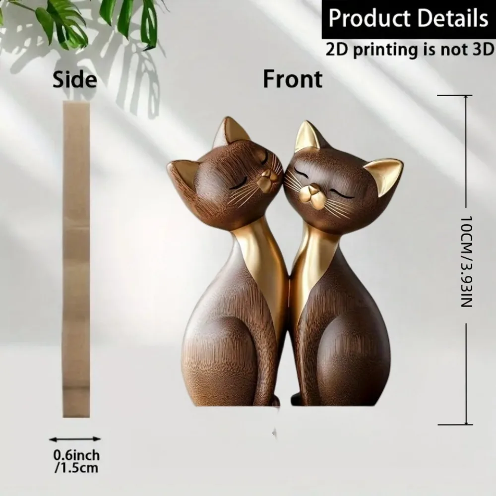 2D Düz Kedi Ahşap Yavru Köpek  - Home Decor Enthusiast incelemesi ve fiyatı
