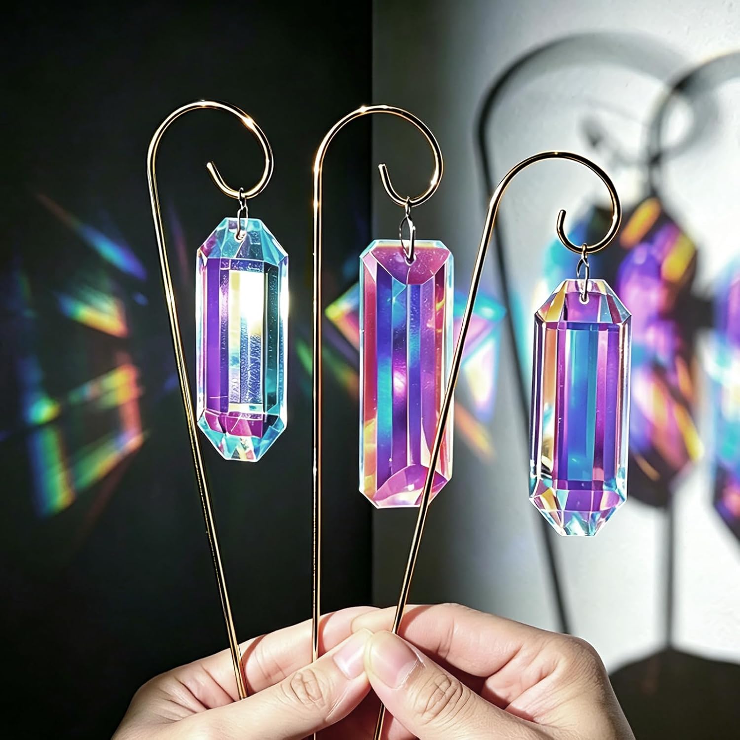 5 adet kristal Suncatcher bitk - Crystal Sun Catcher incelemesi ve fiyatı