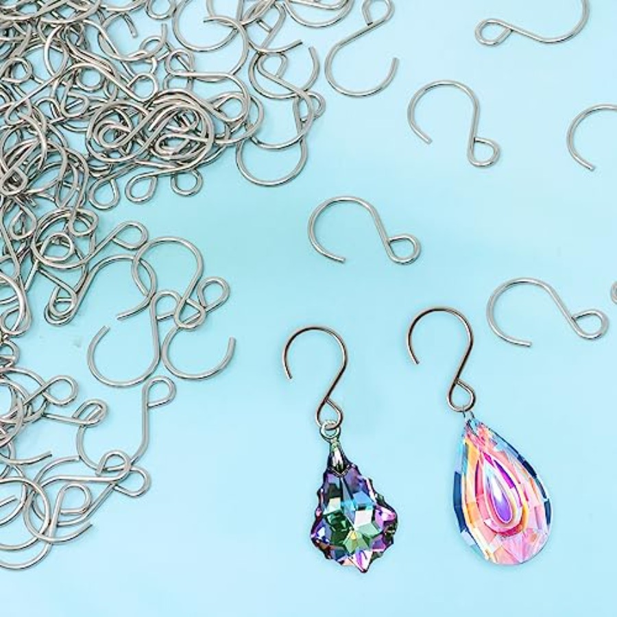 200 adet Mini S şekli kanca pa - Crystal Sun Catcher incelemesi ve fiyatı