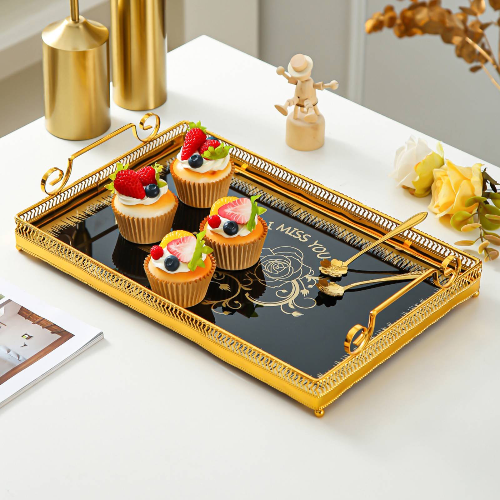 Dekoratif Ayna Tepsisi İskandi - Vanity Home Decor incelemesi ve fiyatı